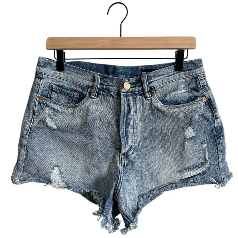Blank NYC Distressed Denim Shorts